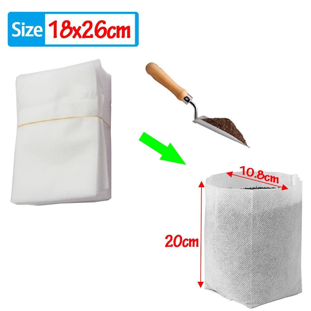 100-500Pcs Biodegradable Nursery Bag