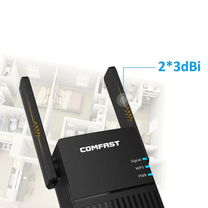 1200Mbps Wireless Wifi Extender