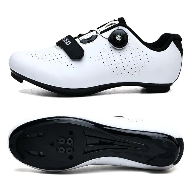 Men Route Cleat Road Bike Speed Flat Sneaker