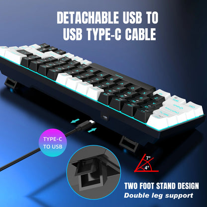 68 Keys Mechanical Keyboard