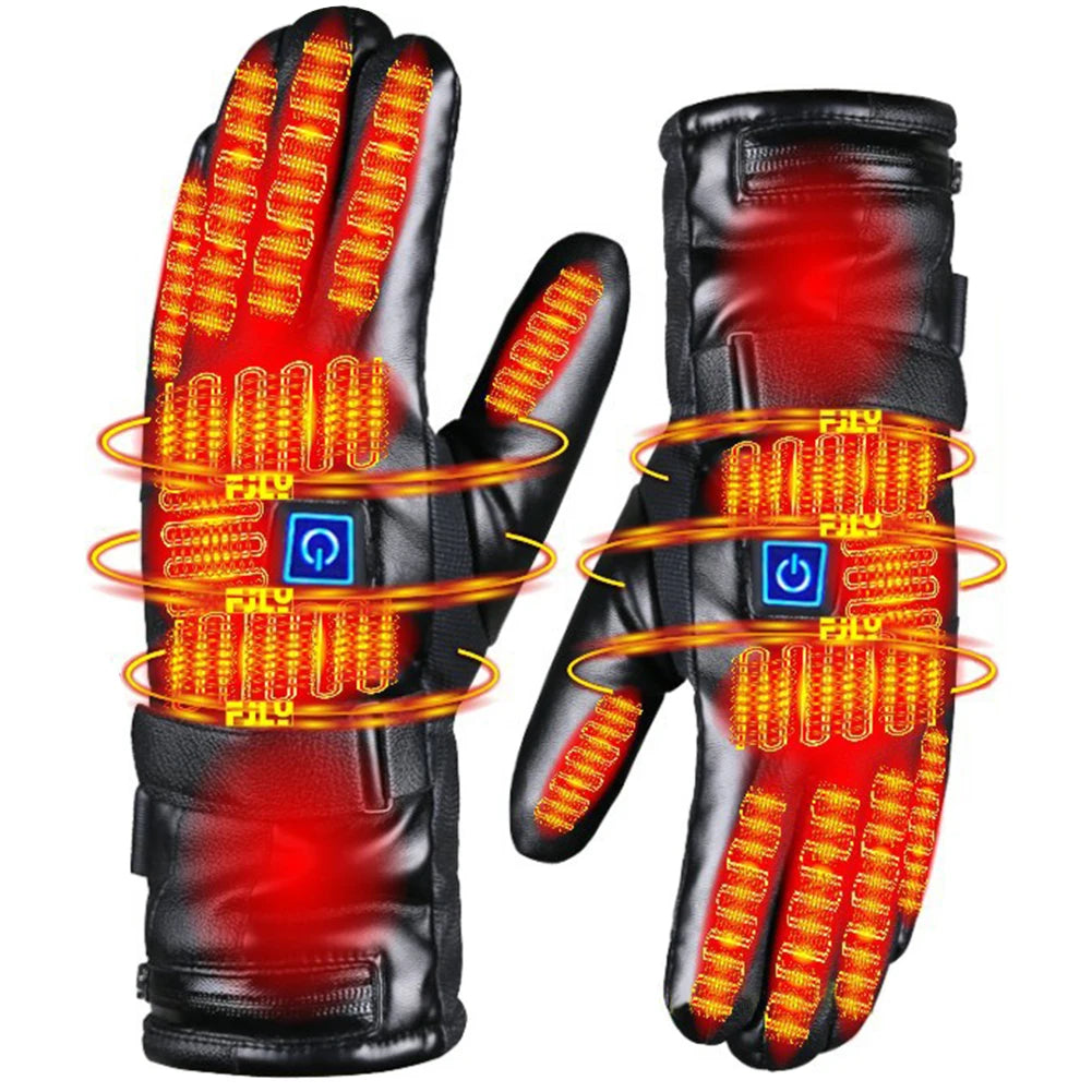 Heated Battery-Powered Gloves