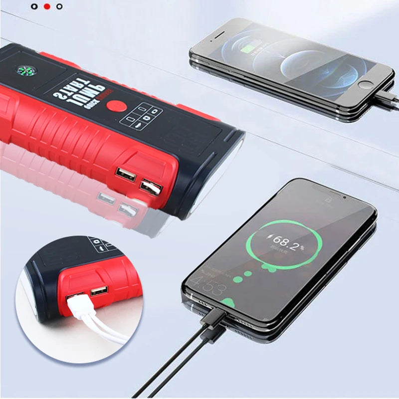 Universal Car Battery Jump Starter Portable Car Battery Booster
