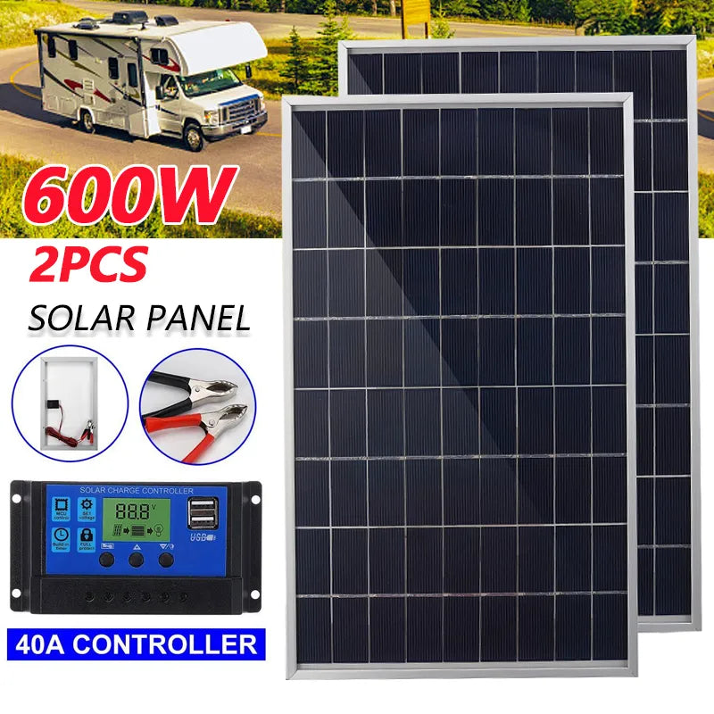 12V Solar Panel Kit