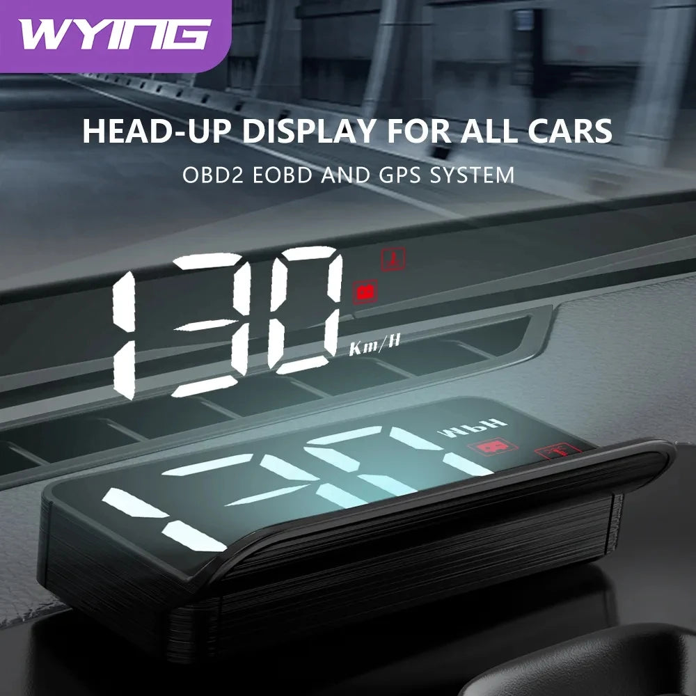 HUD Projector Display Digital Car Speedometer