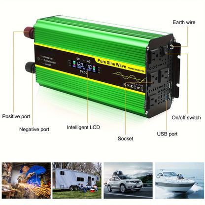 2500W 12V Pure Sine Wave Inverter