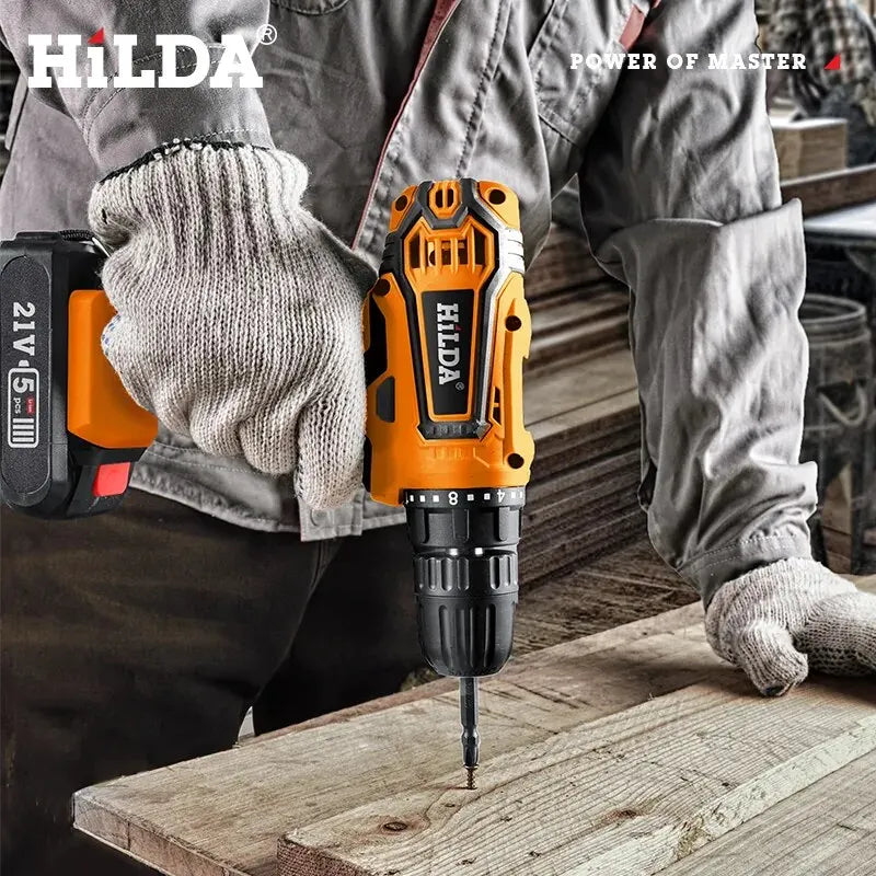 12V 16.8V 21V Cordless Drill Electric Screwdriver