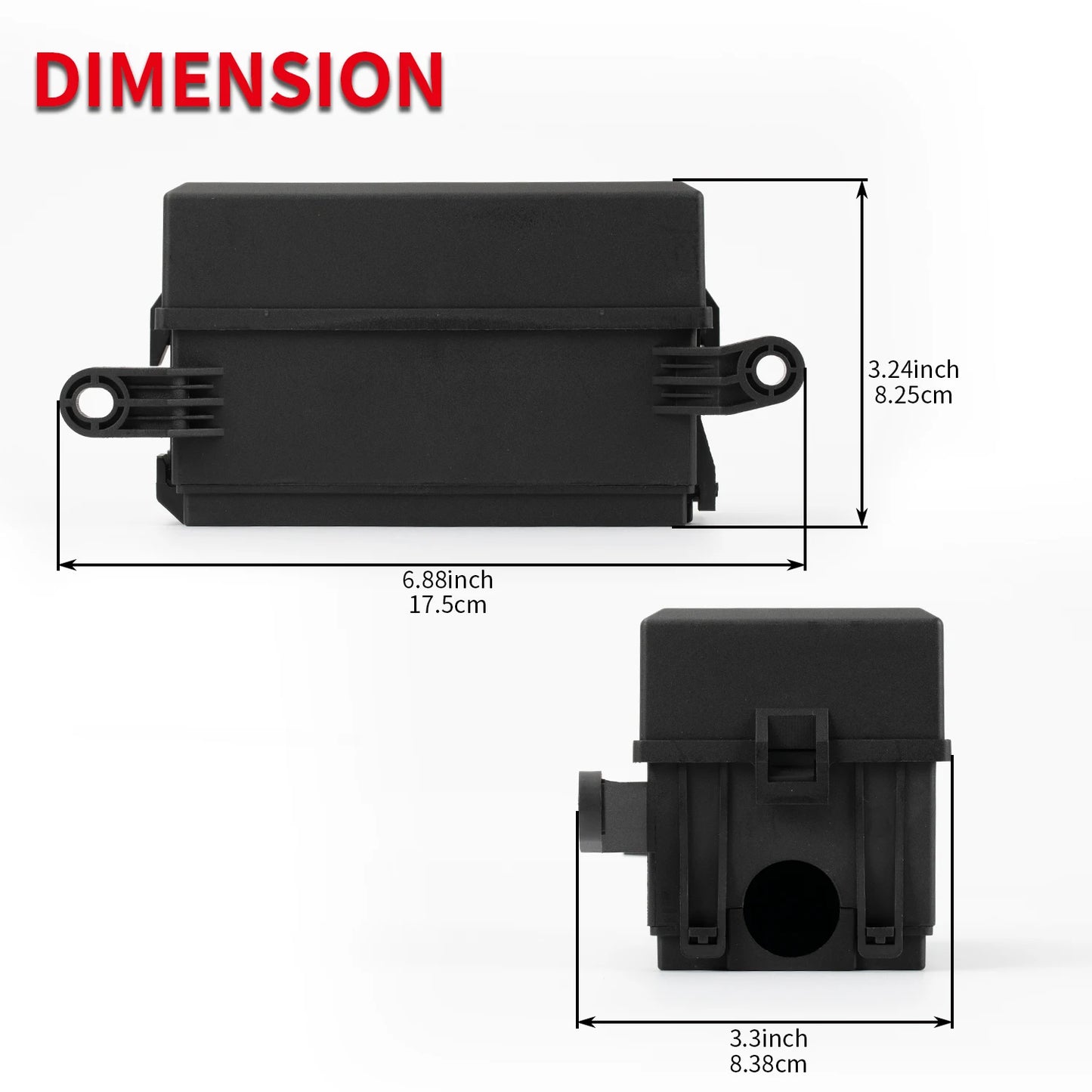 DaierTek 12V 6-Way Relay Fuse Box