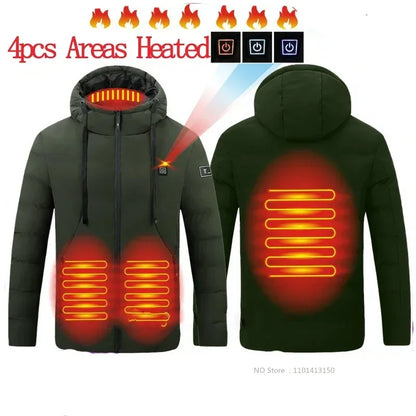 Heated Ski Winter Jacket