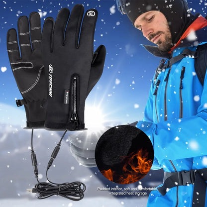 Heated Touch Screen Winter Gloves