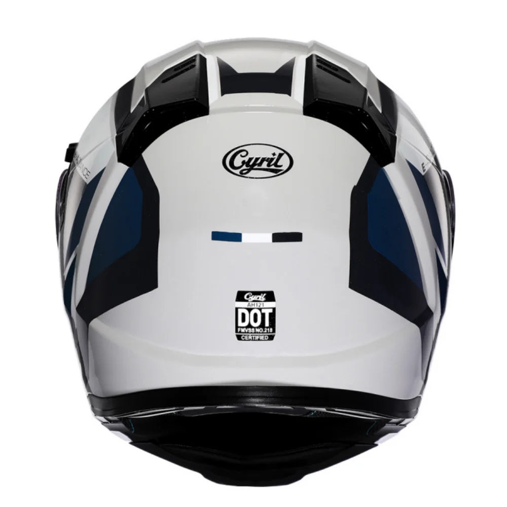 Modular Dual Visor Full Face Helmet