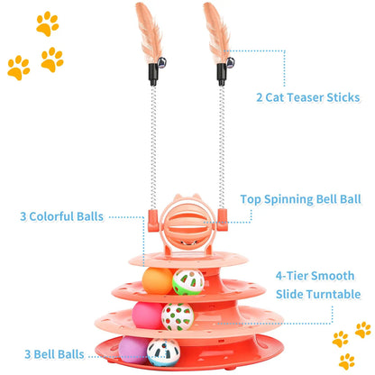 Engaging Interactive Cat Toy Puzzle Ball