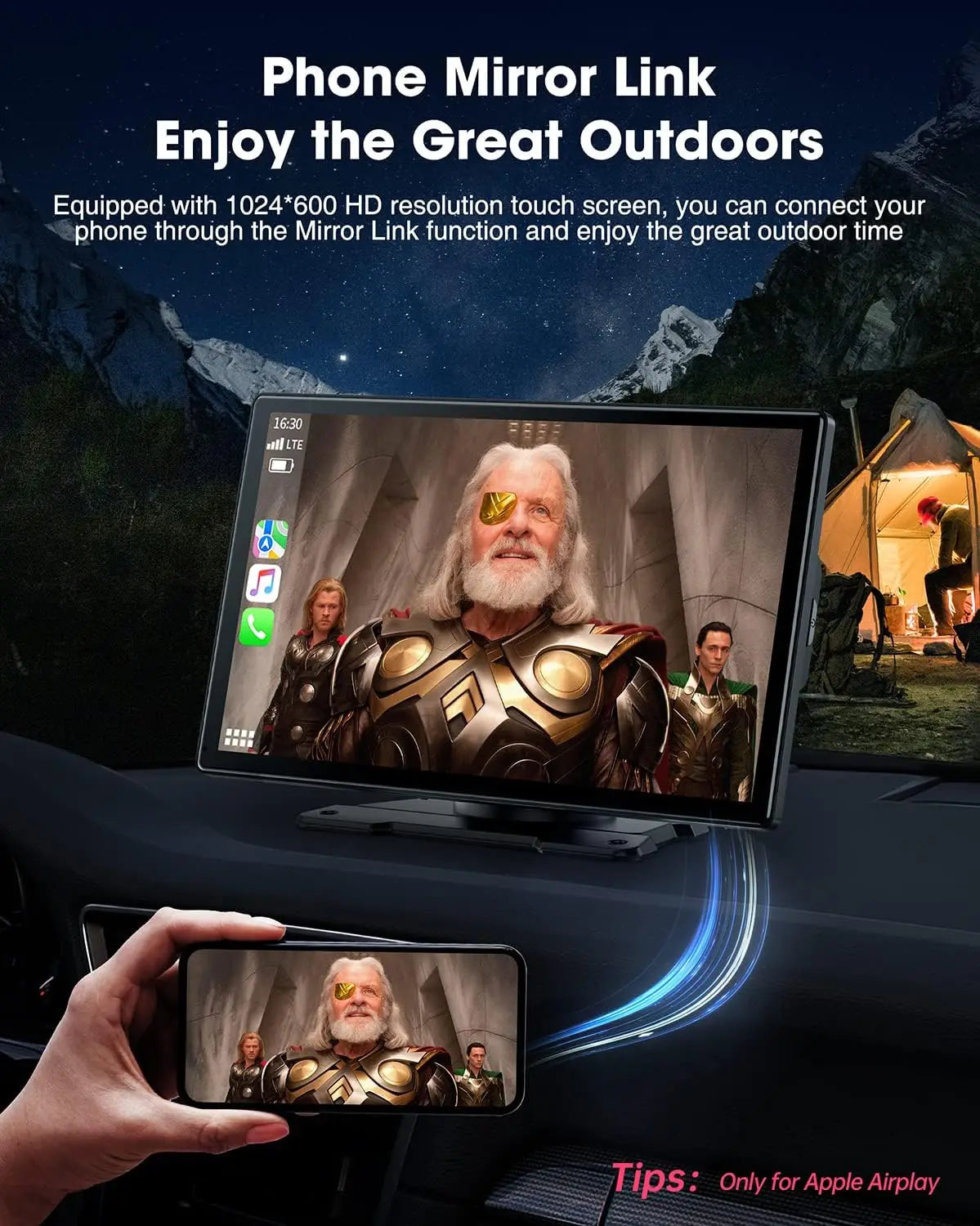 9inch Apple Android Car GPS Navigator