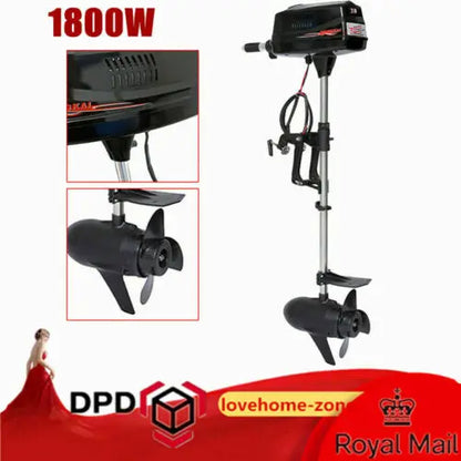 Electric 48V 7HP Brushless Outboard Trolling Motor