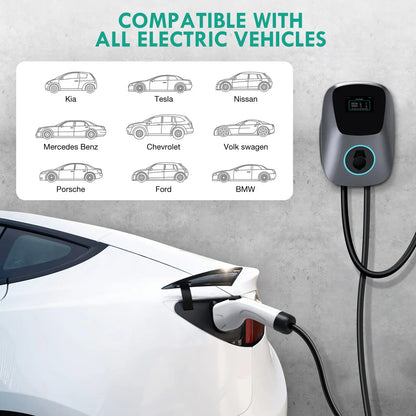 Adjustable 16A 32A 7KW 11KW 22KW Type2 AC EV Charger