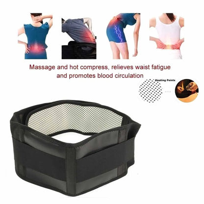 Self Heating Magnetic Therapy Back Support Belt