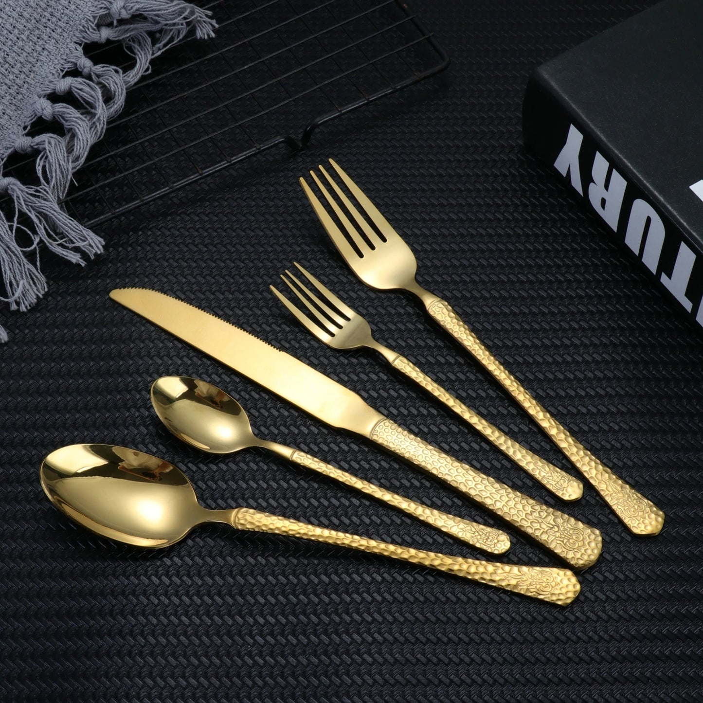 5/24/30 style stainless steel tableware silverware set