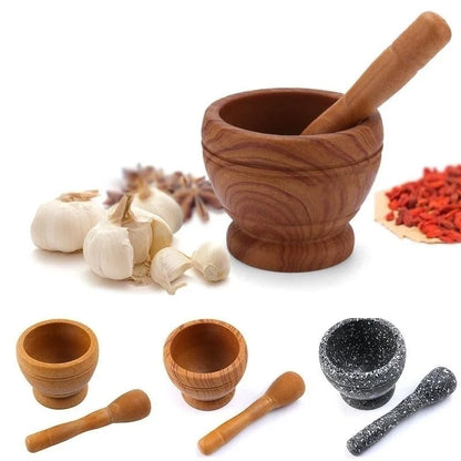 Garlic Herb Spice Mixing Grinding Crusher Bowl