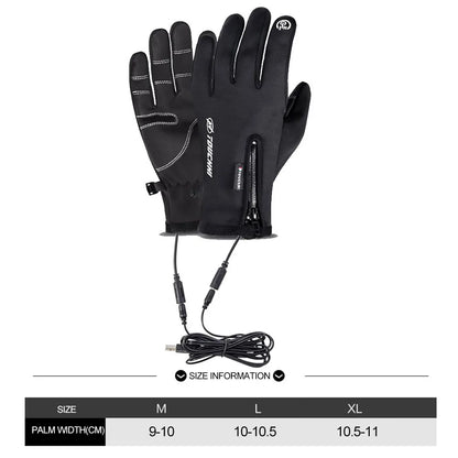 USB Heated Winter Gloves