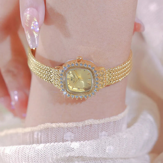 Women's Luxury Crystal Bracelet Watches