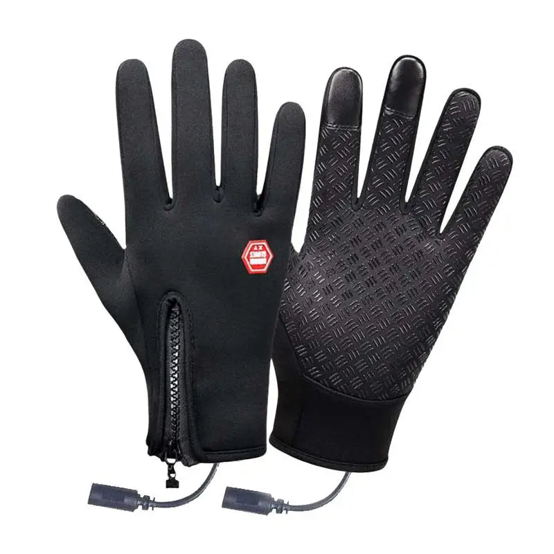 Heated Winter Cycling Gloves