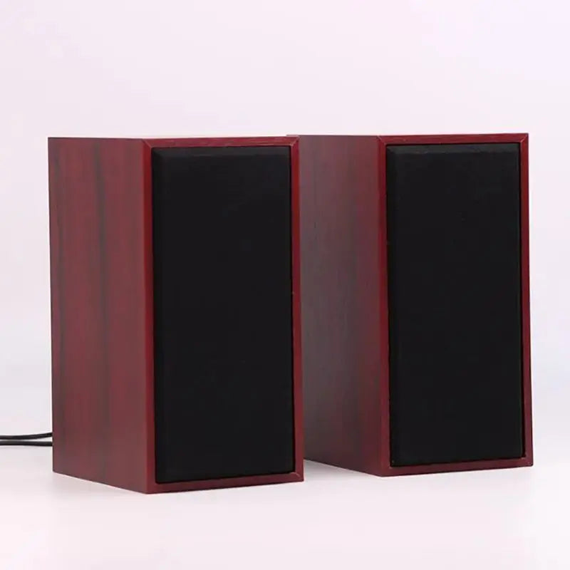 Wooden Bookshelf Speakers