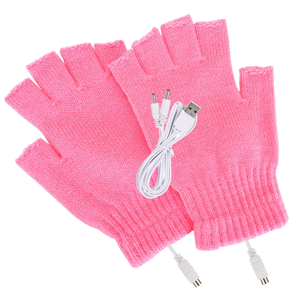 Heated USB Gloves for Winter Sports