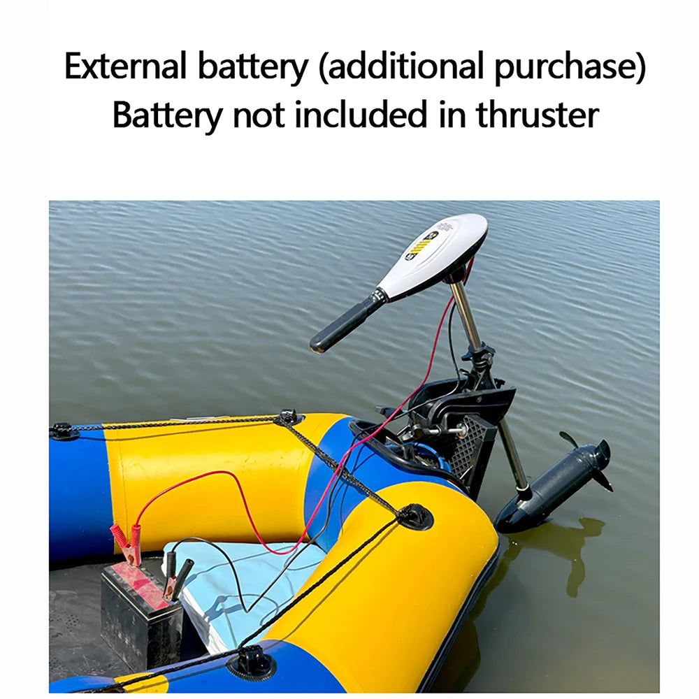 12V Outboard Thrust Mounted Trolling Motor