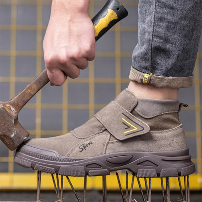 Construction Anti-smash Anti-puncture Safety Boots