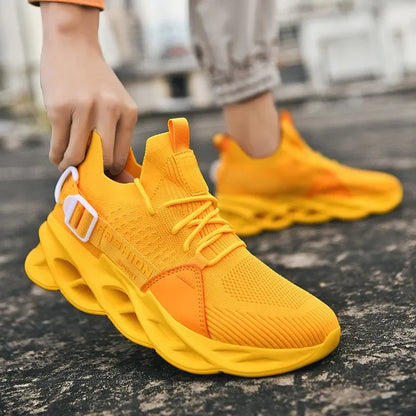 Men Breathable Fashion Mesh Running Shoes