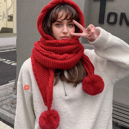 Winter Hat & Scarf Combo for Women