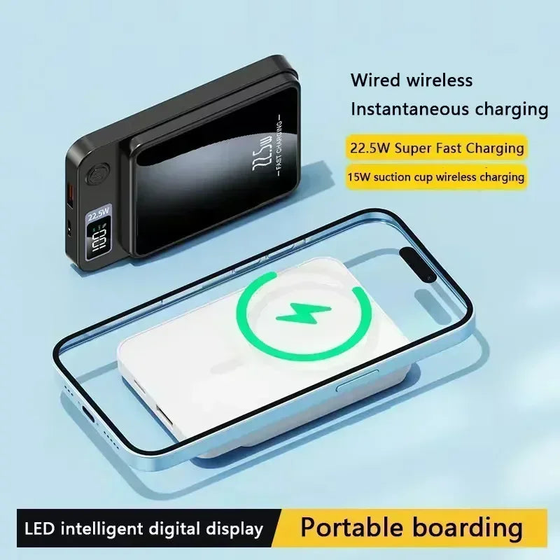 50000mAh Magnetic Wireless Charger Power Bank