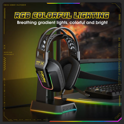 Surround Sound Gaming Headset with Noise Cancelling Microphone