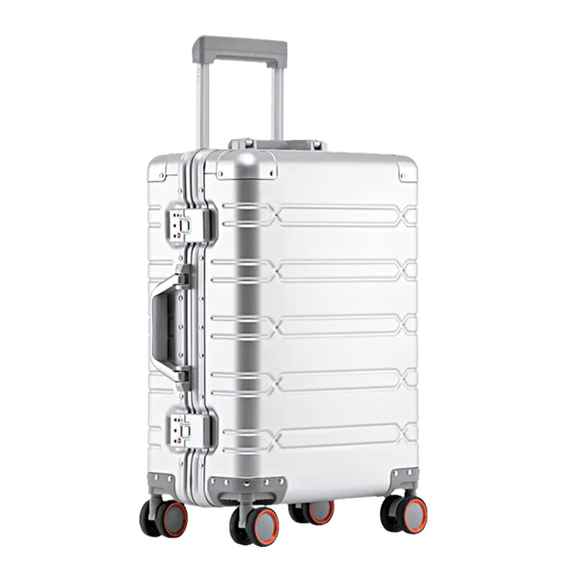 100% Aluminum-magnesium alloy Travel Luggage