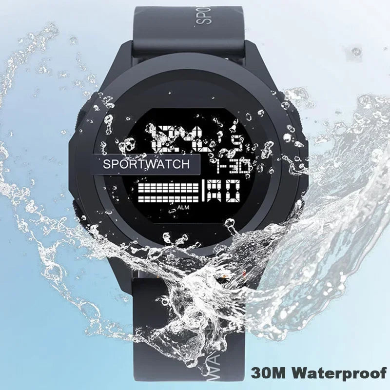 Man Digital Sport Watch