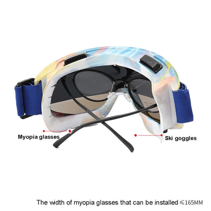 Anti-Fog Ski Goggles