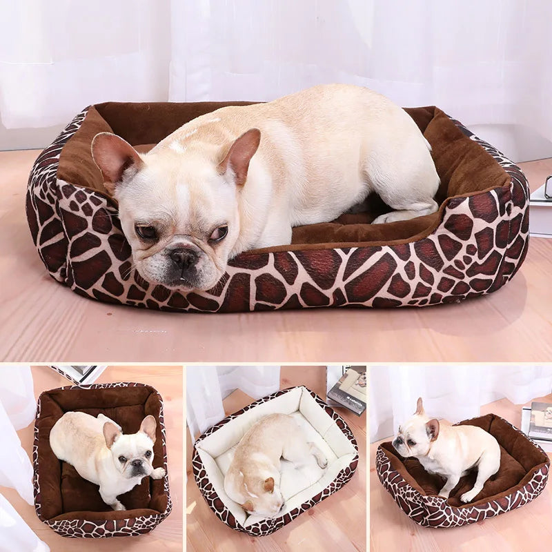 Dog Flannel House Bed