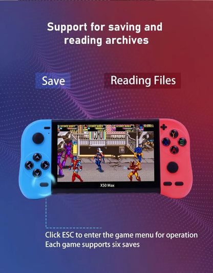 X50-MAX 5.1 Inch Handheld Console