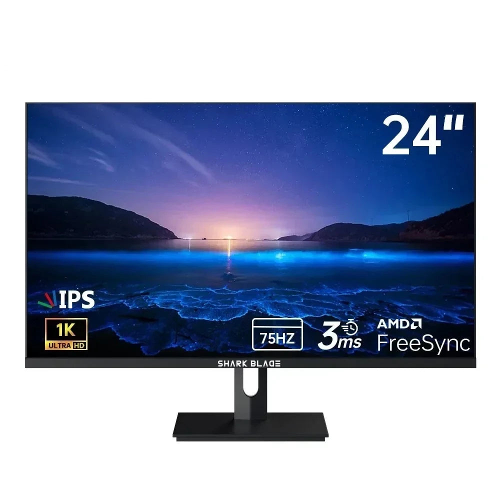 24 Inch 1K75HZ Display LED Curved Screen Computer Monitor