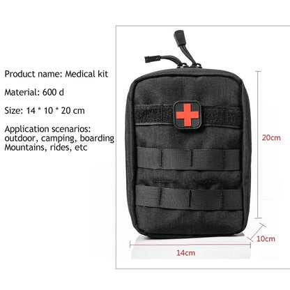 Camping Survival First Aid Kit Bag