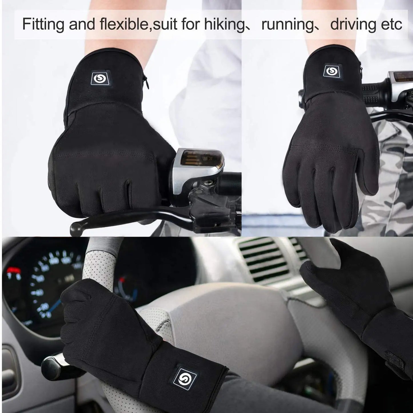 Heated Gloves, Rechargeable Electric