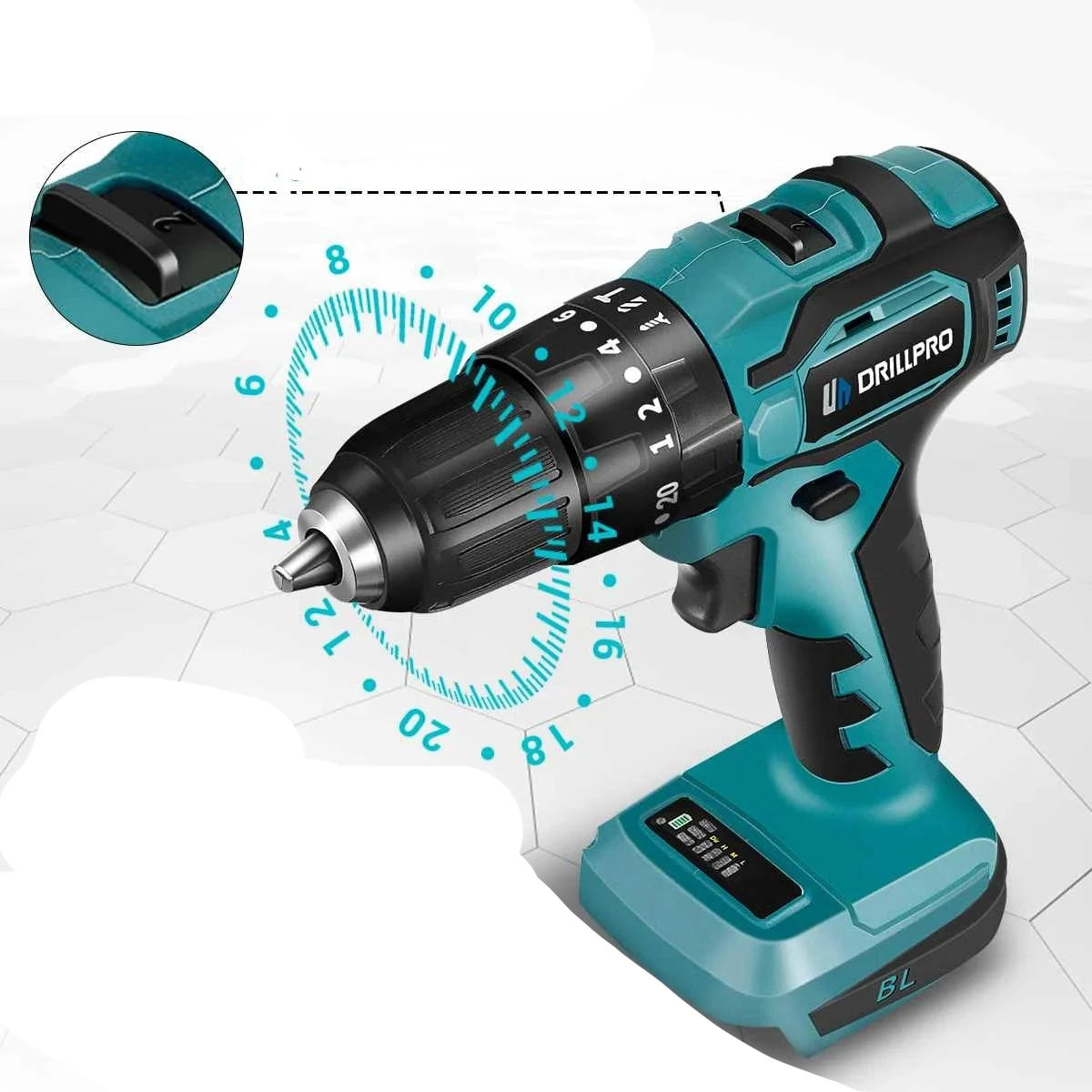 10mm 13mm Brushless Impact Drill