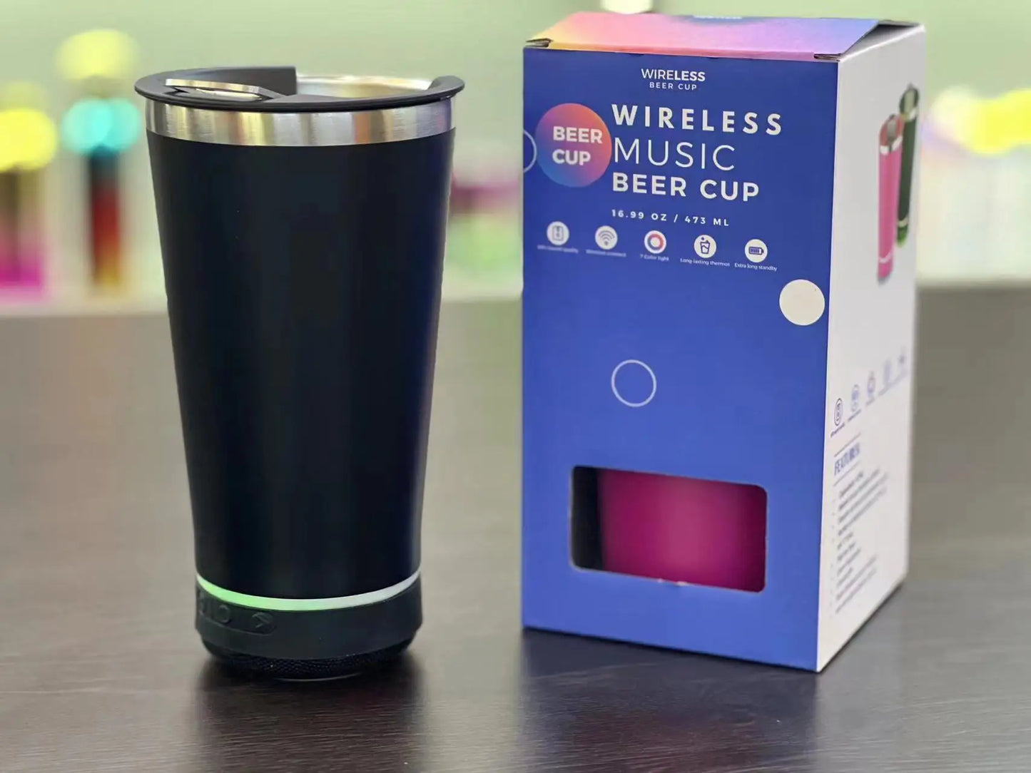 USB 16oz Thermal Bluetooth Coffee Mug