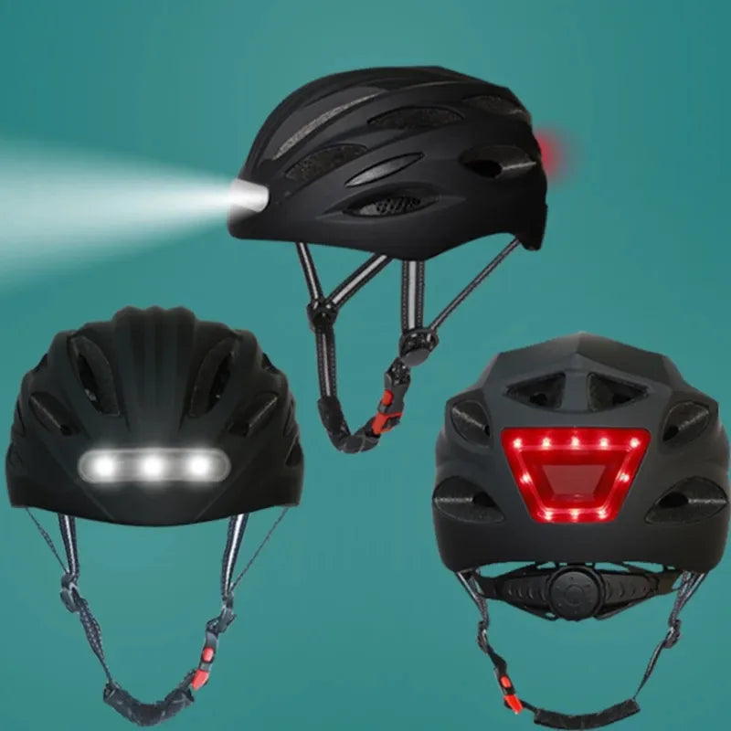 LED Lamp Cycling Helmet