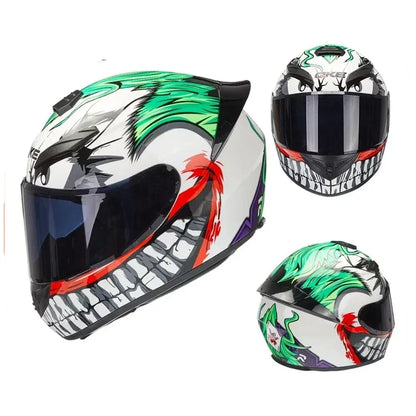 Clown Full Face Racing Helmet