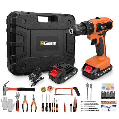 21V Cordless Drill Electric Screwdriver