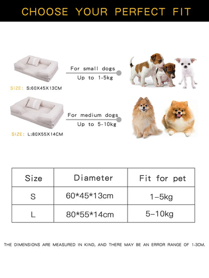 Dog Kennel Washable Beds