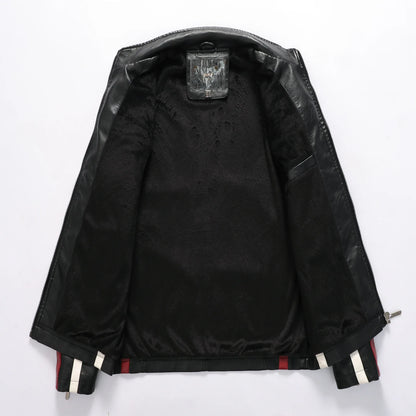 Men's Motorcycle Leather Jacket