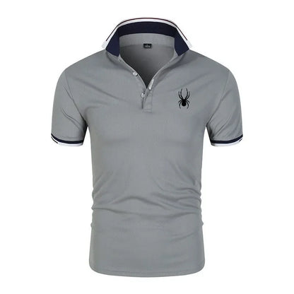 Men's Lapel Anti-pillin Polo Shirt