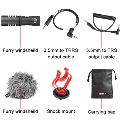 Cardioid Shotgun Camera Recording Vlog Microphone