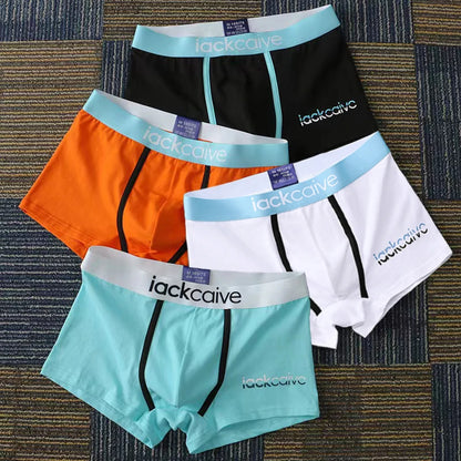 4Pcs Men's Cotton Boxer Shorts